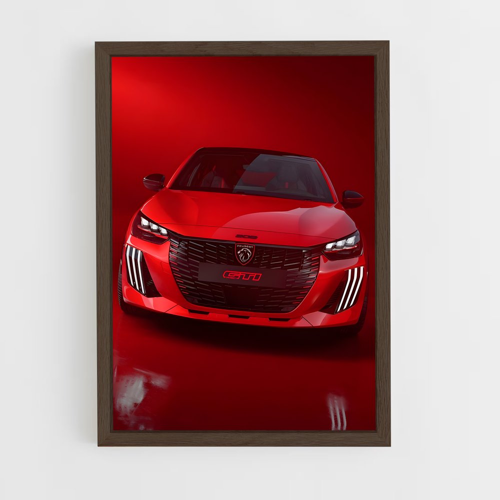 Poster Cadillac Revolution – affiche Peugeot (vue 5)